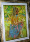 16' X 20' OIL PAINTING " CHILD IN GRASS " $550-$950