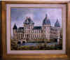20' X 24' OIL PAINTING " CHATEAY " $1200-$2400